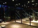 台北市士林社區落地玻璃門-大樓公共設施以固定玻璃做為休閒室與舞蹈室區隔 (2)